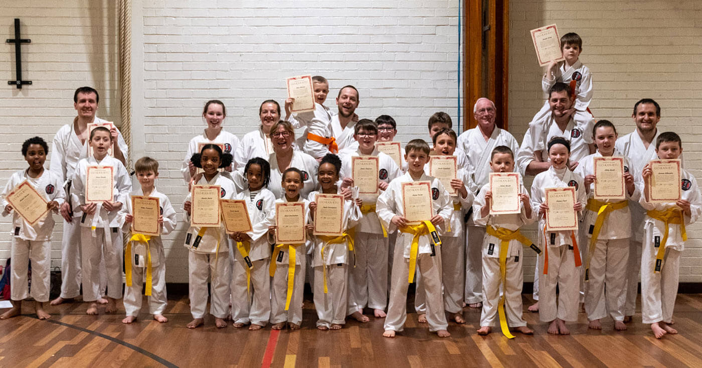 GKR Karate Gradings - January & February 2022