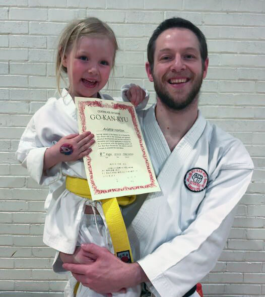 Sensei Mike Norton and his daughter Sensei Mike Norton and his daughter